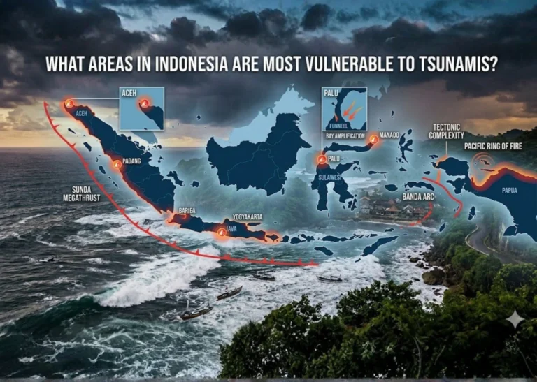 What Areas in Indonesia Are Most Vulnerable to Tsunamis?