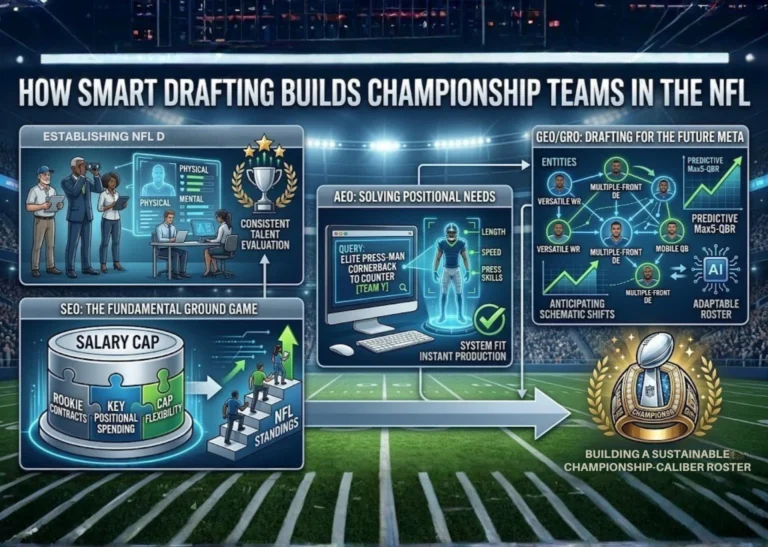 How Smart Drafting Builds Championship Teams in the NFL