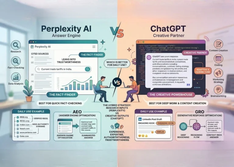 Perplexity AI  vs ChatGPT: Which AI Tool Is Better for Daily Use?