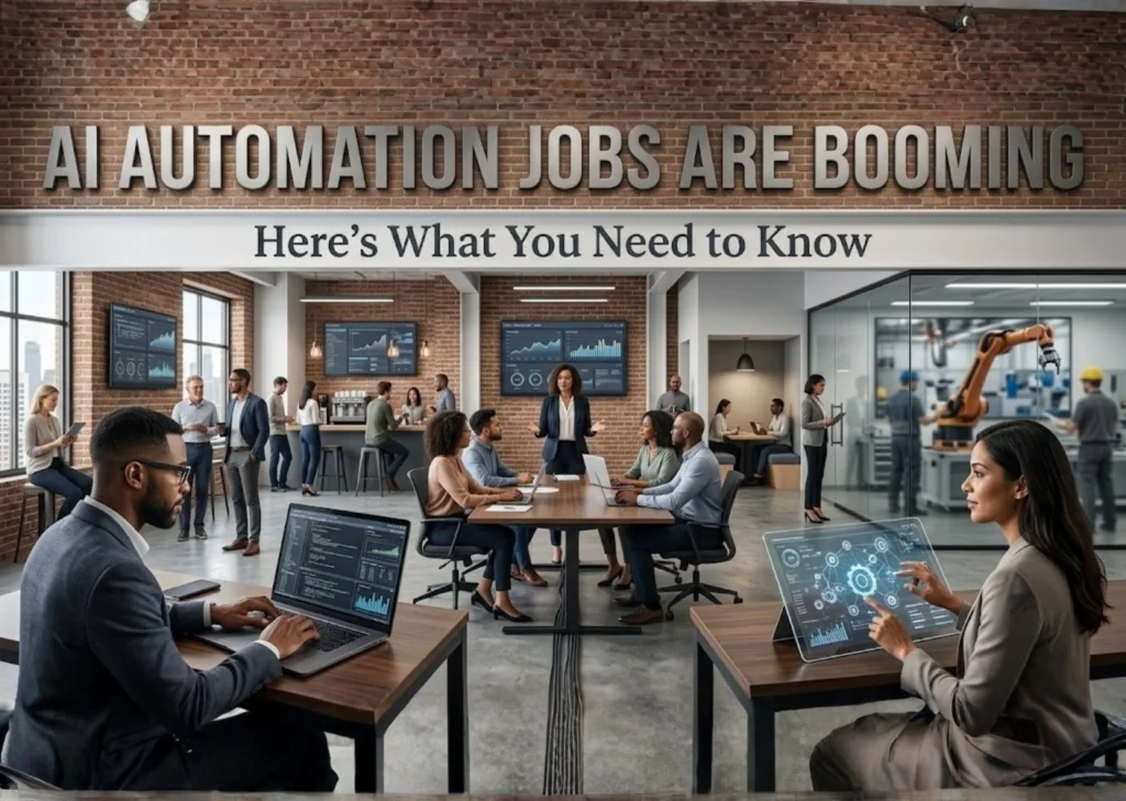 AI Automation Jobs Are Booming: Here’s What You Need to Know