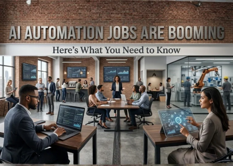 AI Automation Jobs Are Booming: Here’s What You Need to Know