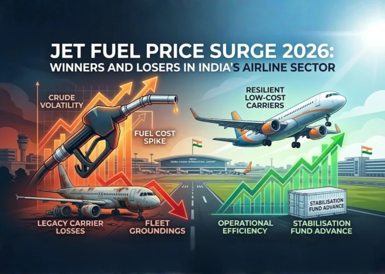 Jet Fuel Price Surge 2026: Winners and Losers in India’s Airline Sector