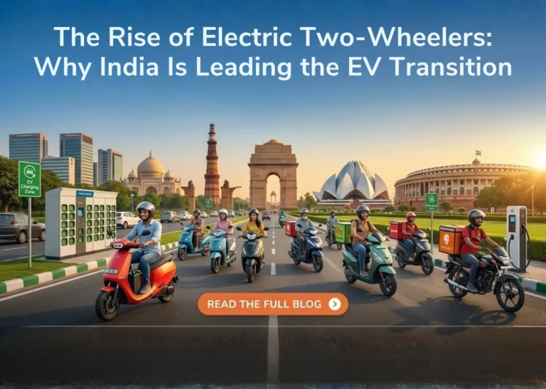 The Rise of Electric Two-Wheelers: Why India Is Leading the EV Transition